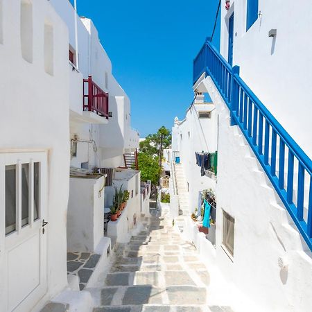 White And Grey Chora Apartment Mykonos Town Ngoại thất bức ảnh
