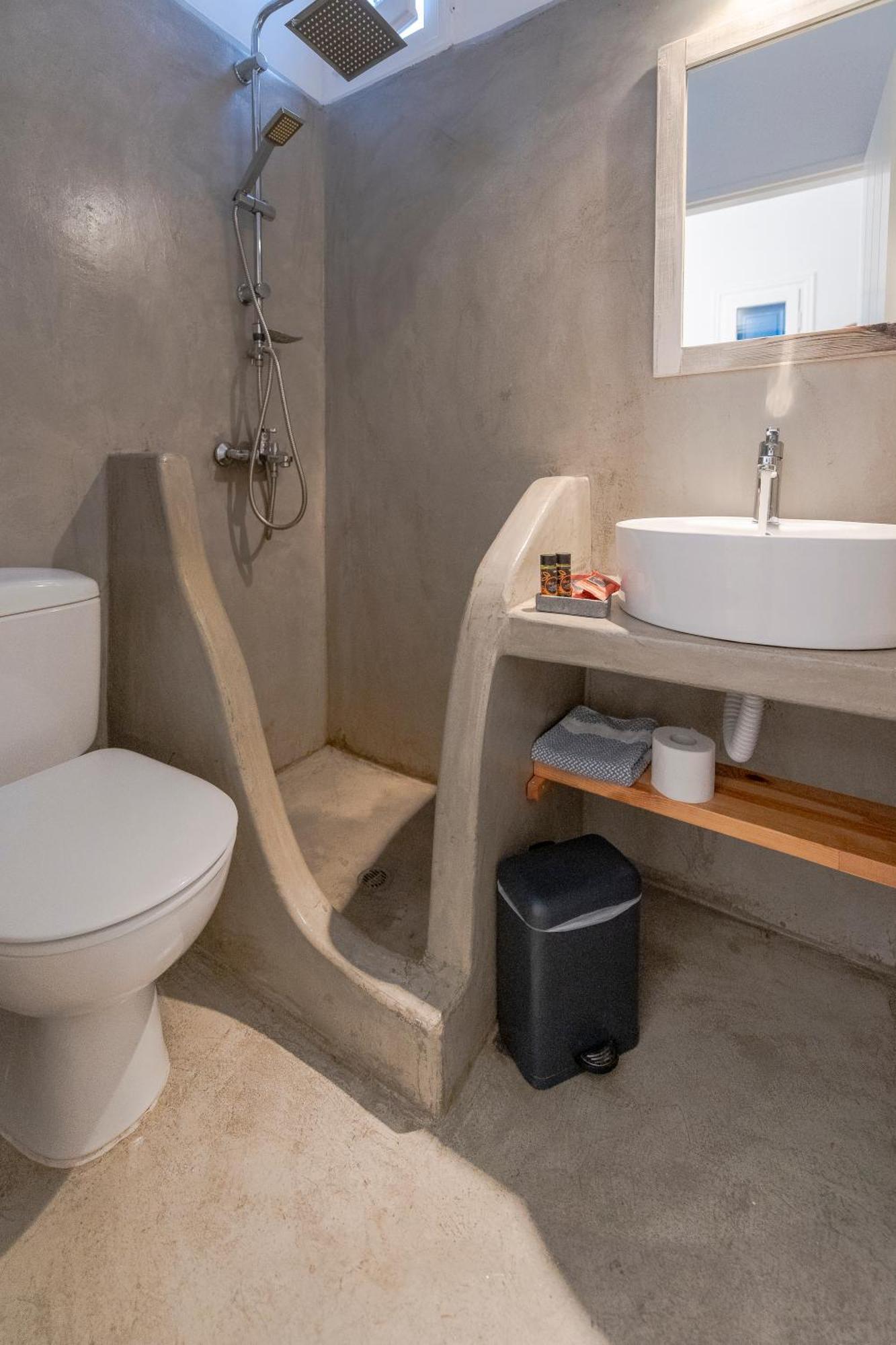 White And Grey Chora Apartment Mykonos Town Ngoại thất bức ảnh