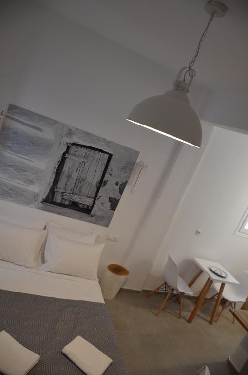 White And Grey Chora Apartment Mykonos Town Ngoại thất bức ảnh