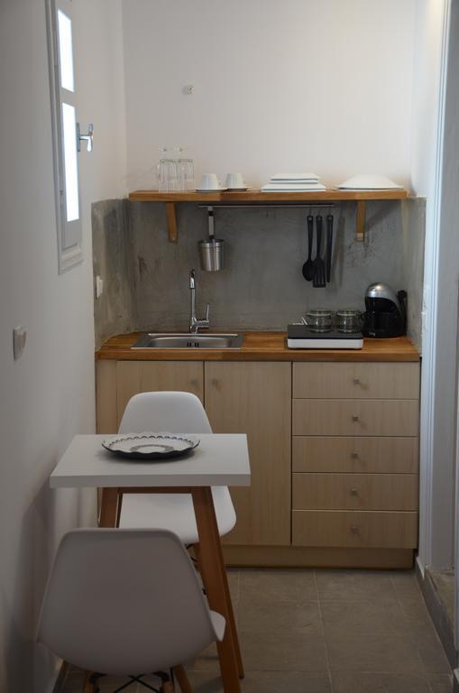 White And Grey Chora Apartment Mykonos Town Ngoại thất bức ảnh