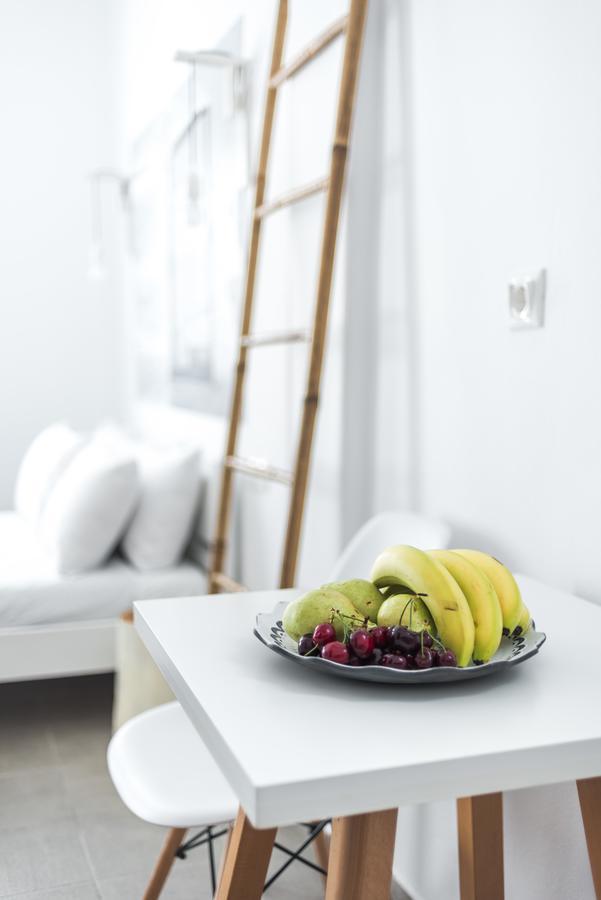 White And Grey Chora Apartment Mykonos Town Ngoại thất bức ảnh