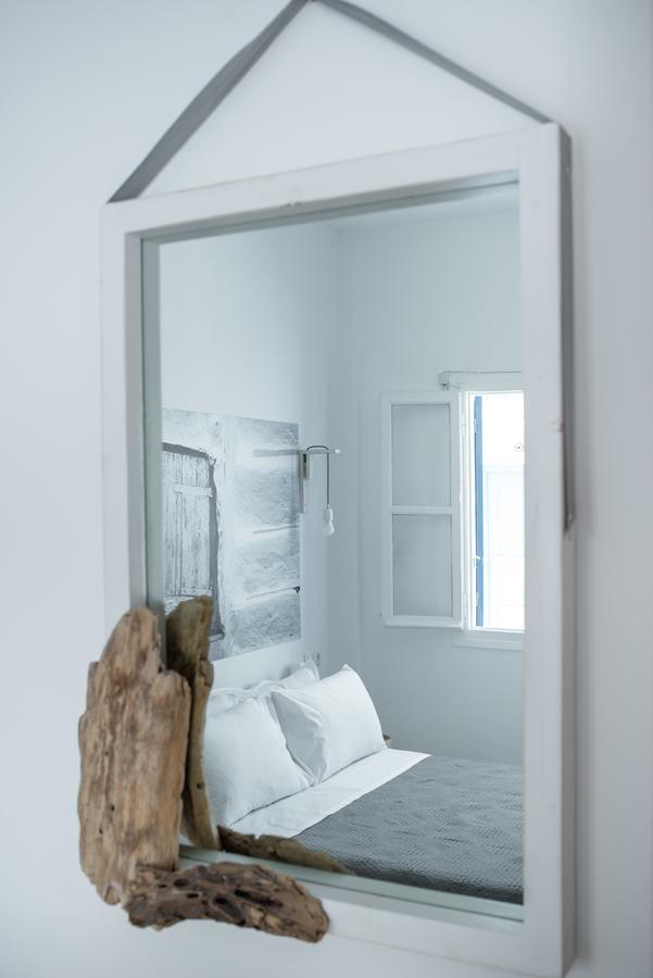 White And Grey Chora Apartment Mykonos Town Ngoại thất bức ảnh