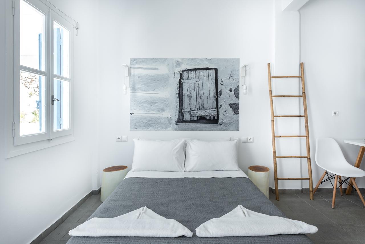 White And Grey Chora Apartment Mykonos Town Ngoại thất bức ảnh