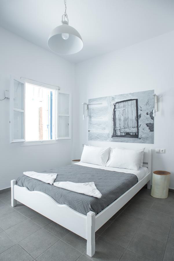 White And Grey Chora Apartment Mykonos Town Ngoại thất bức ảnh